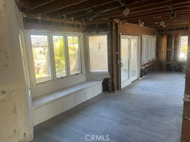 Second Dining with built in Window Bench