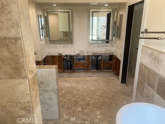 Primary Bathroom, plumbed for Double Sinks, Seperate Shower and Soaking Tub