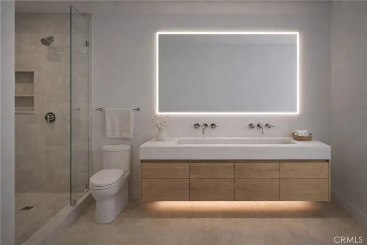Master Bathroom Conceptual Rendering