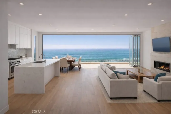 Living Room & Kitchen Conceptual Rendering
