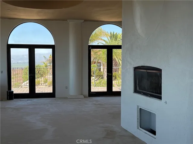 Main Living Area w. Fireplace looking west