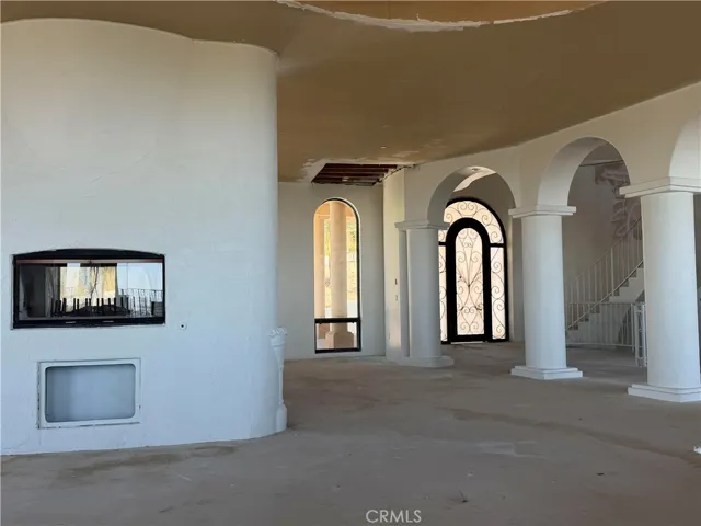 View of Front Entrance from Dining Room