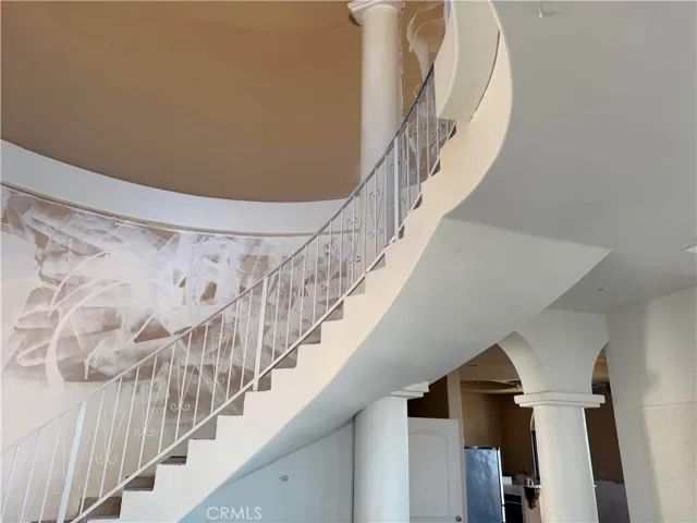 Spiral Stairs to Upper Deck