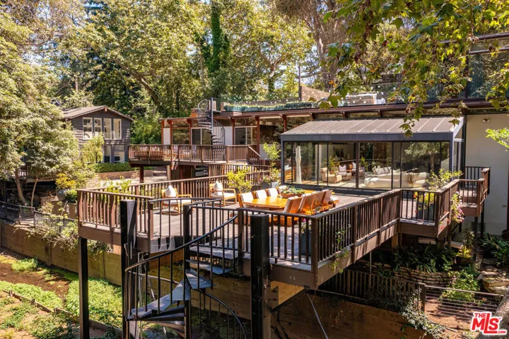Rear Main House Over Creek