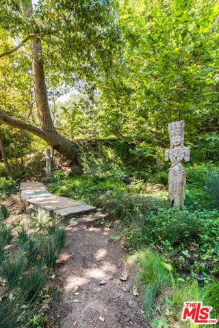 Statuary Across Creek
