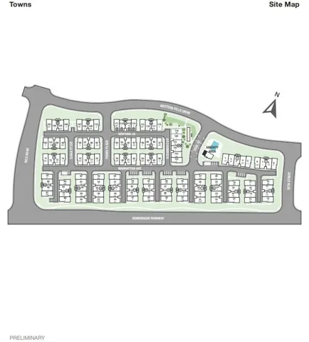 Towns Site Map