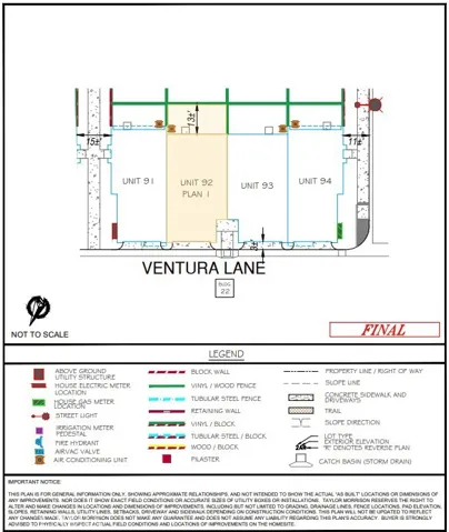 32683 Ventura Lane Preliminary Plot Plan