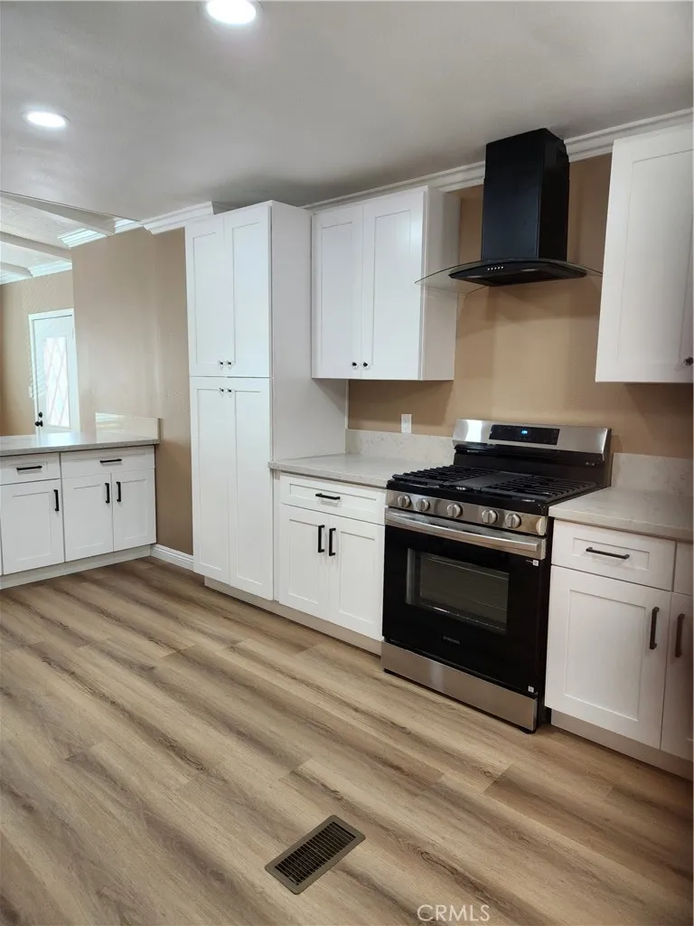 Kitchen with pantry