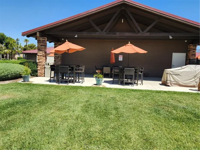 Community BBQ area