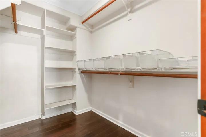 Primary walk-in closet