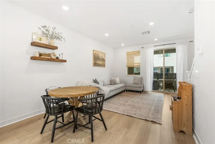 Open and spacious living space.