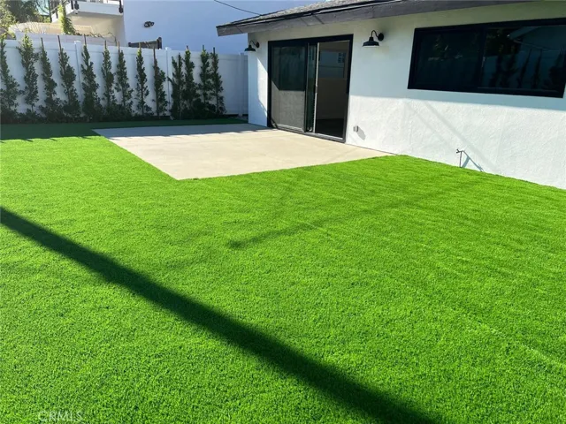 back yard