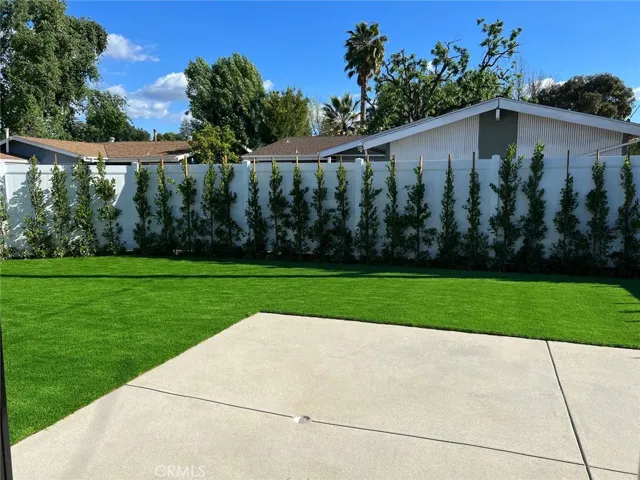 back yard