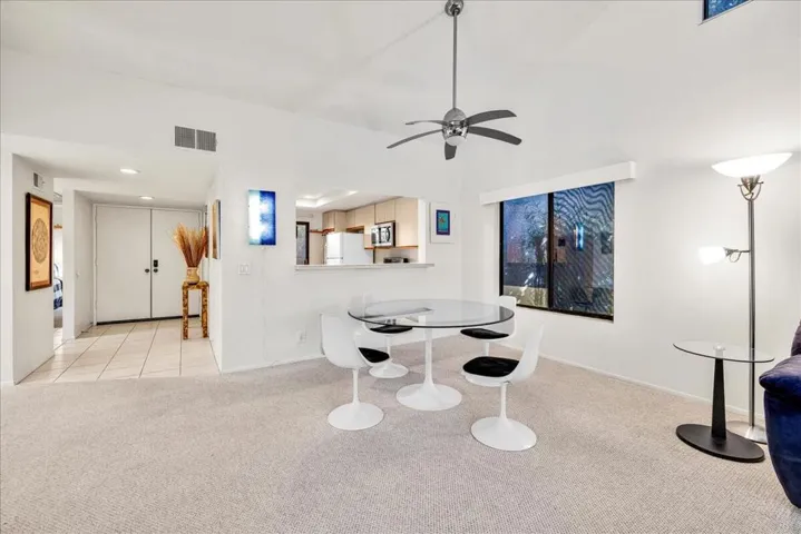 Dining area