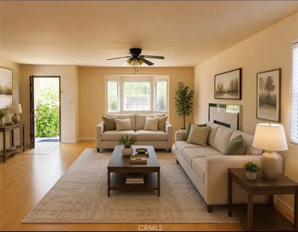 Staged by AI Livingroom