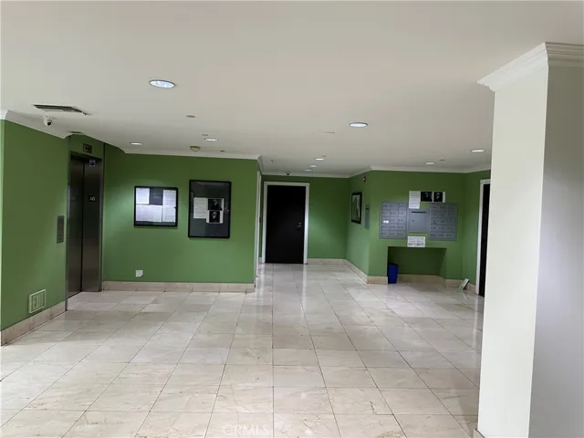 Front entrance of the building