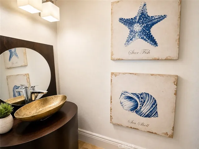 Powder room - 2nd floor.