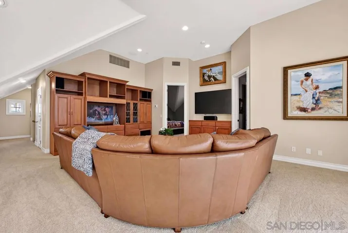upstairs