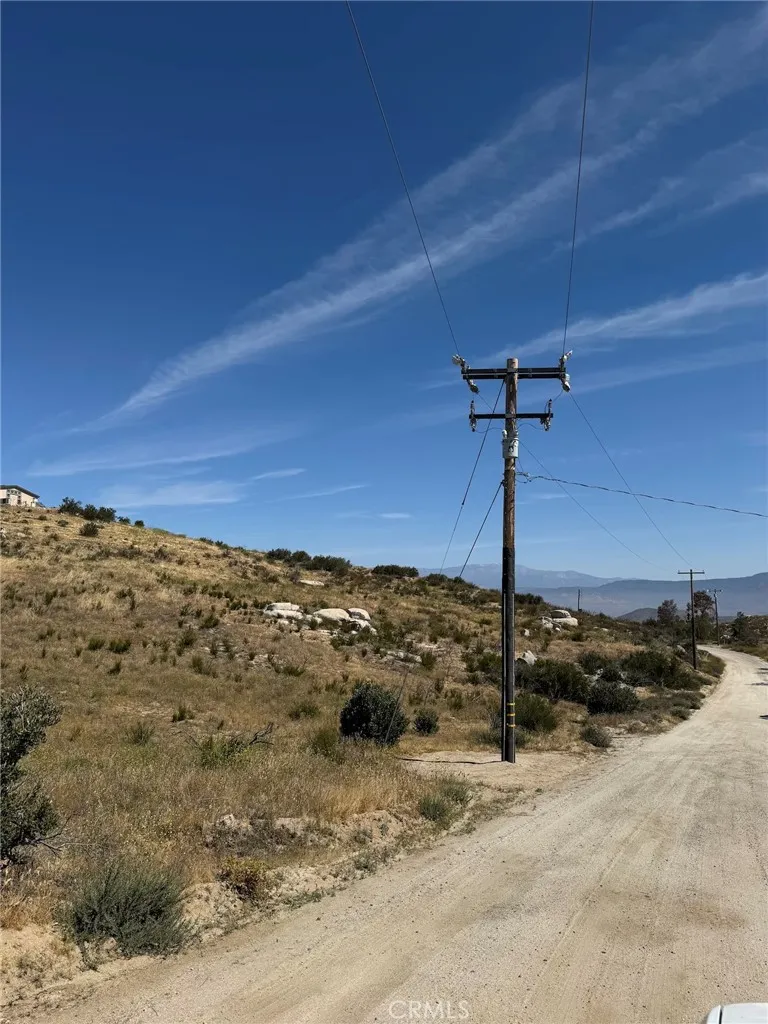 power pole adjacent to property