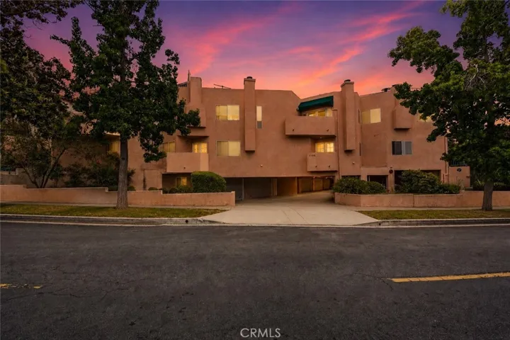 Photo has been virtually edited to add twilight sky and remove cars.