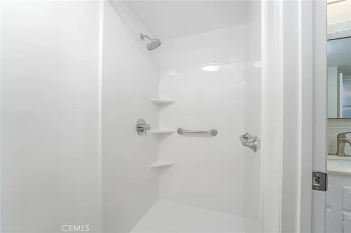 Large walk in shower