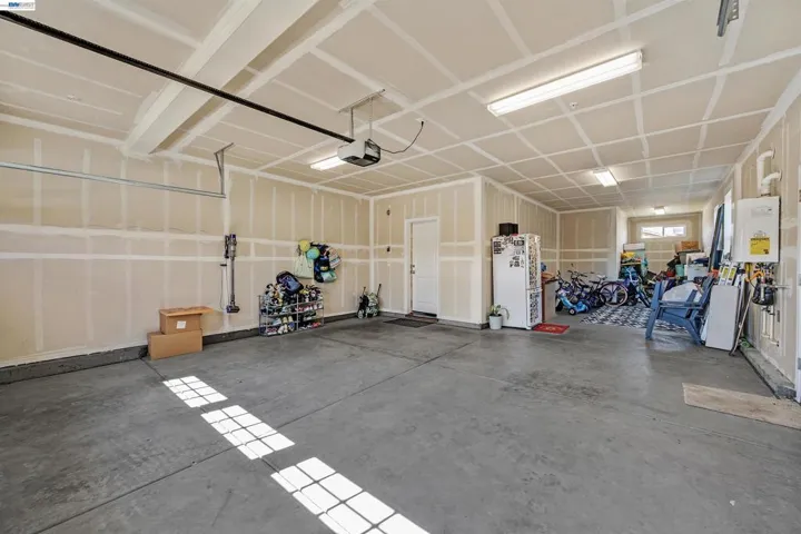 Extended 3 car garage