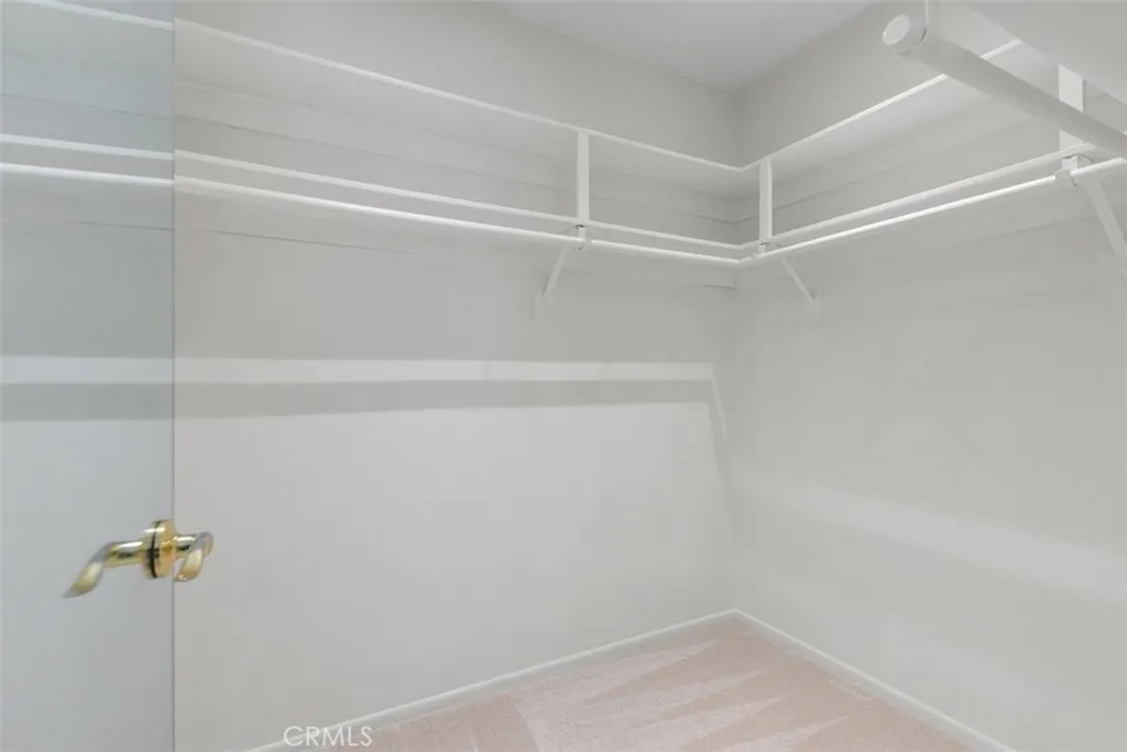 Primary walk-in closet.