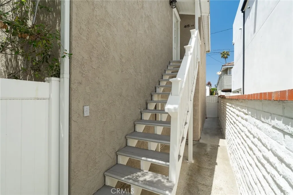 Stairs to the front door