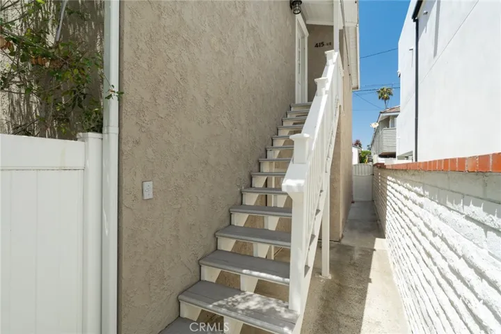 Stairs to the front door