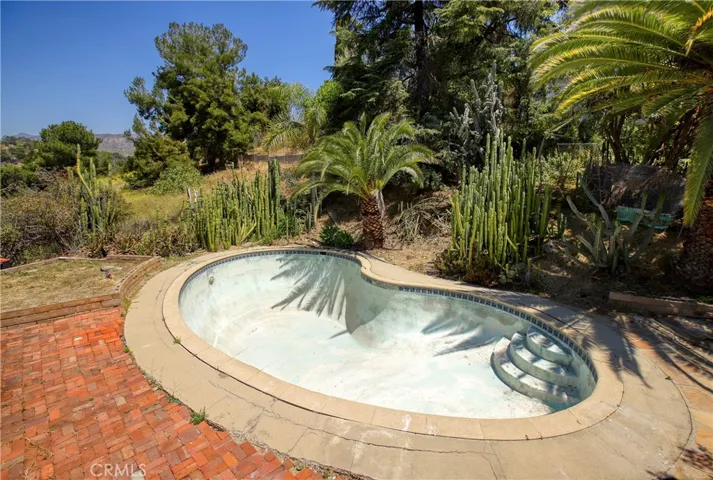 Another view- pool cleaned via photoshop