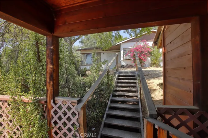 Looking from guest unit entry