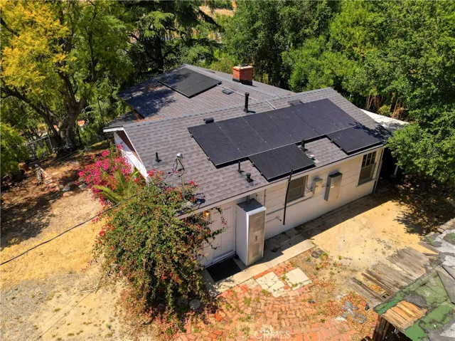 Another shot of rear roof-main house
