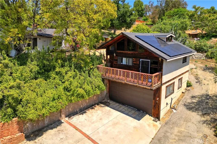 Another view of roof and solar panels