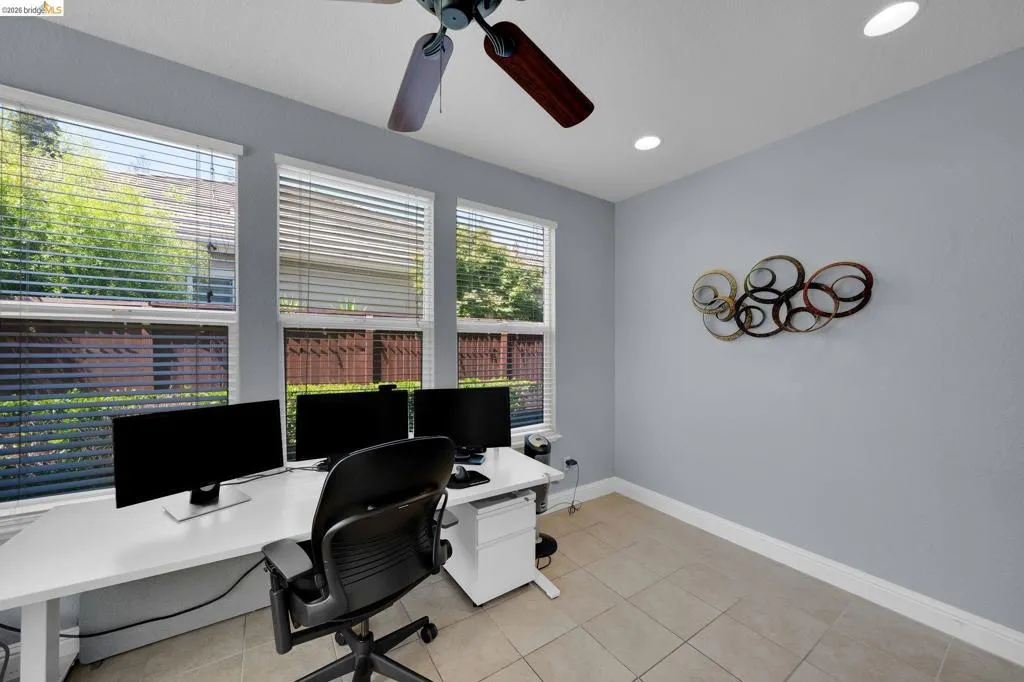 downstairs office