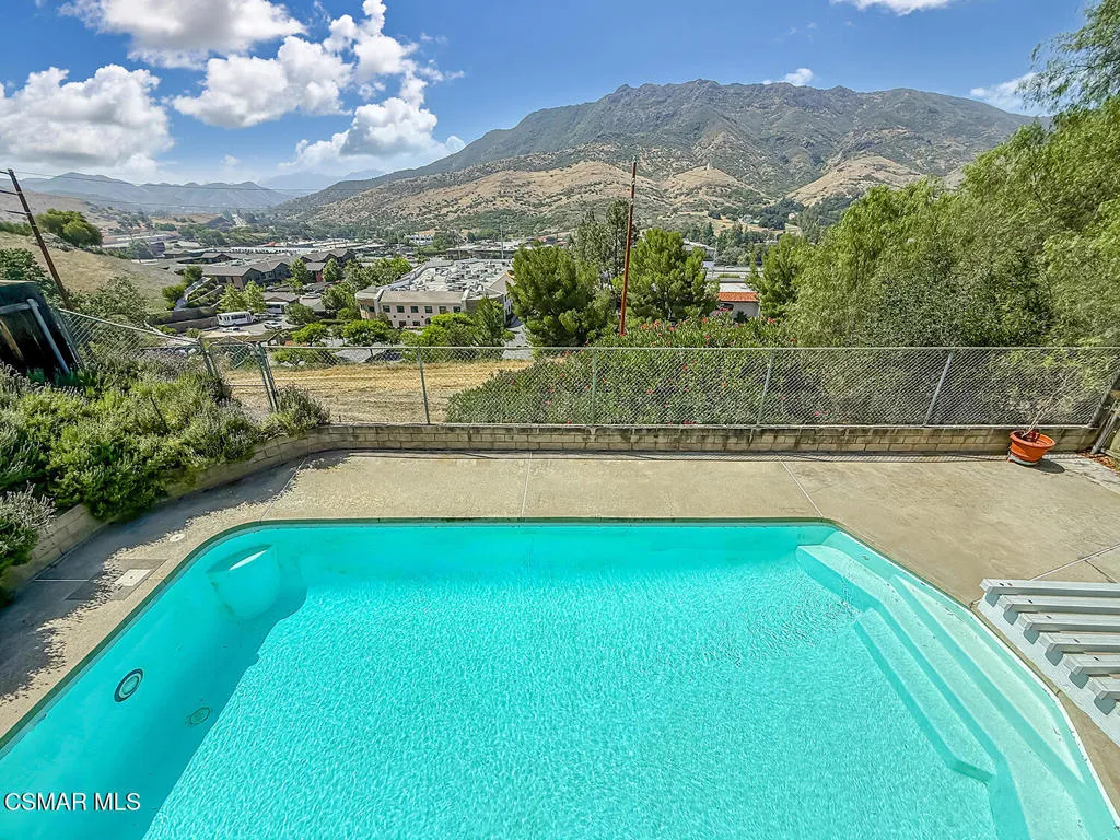 Pool from balcony