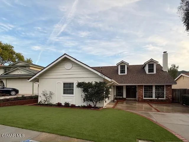 Front of home after it rained