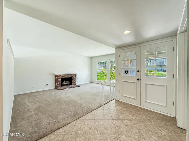 Entry Way Looking into Living Room