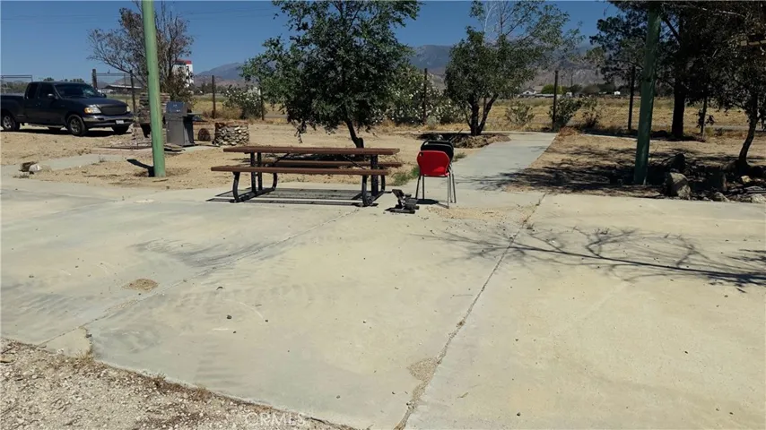 Park like cement walk ways