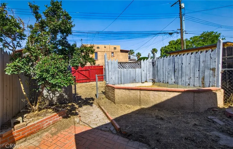 Back yard and Alley Gate