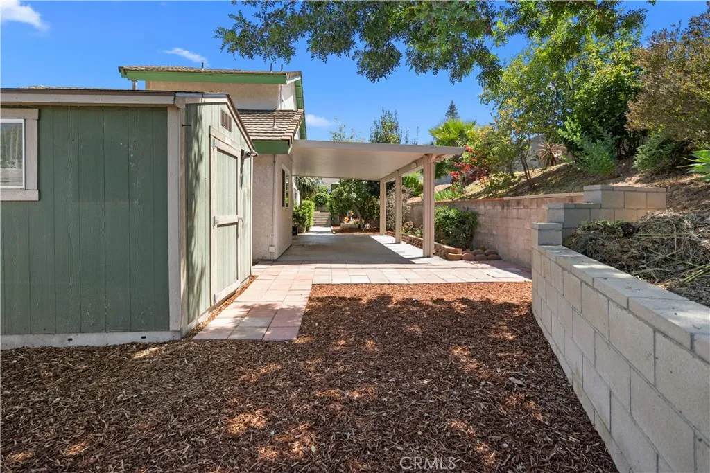 North Side yard