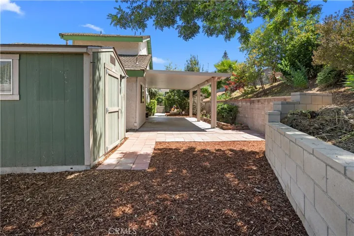 North Side yard