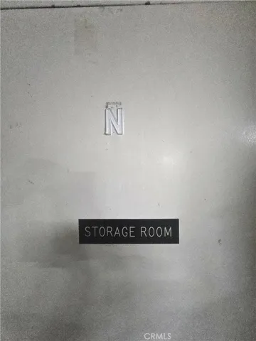 Personal storage space, close to the elevators.