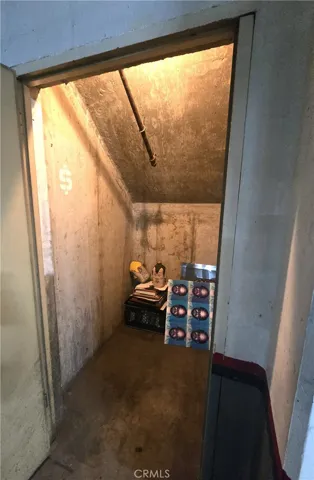 Generous personal storage space conveniently located in near elevators