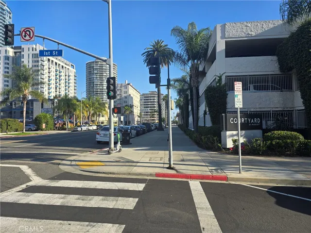 One block to Ocean. Marriott Courtyard, right across the street, offers monthly parking