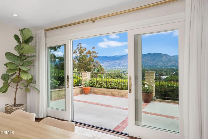 Doors to Patio from Dining Room