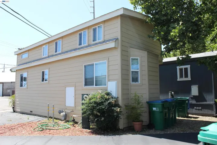 Back view of the tiny home