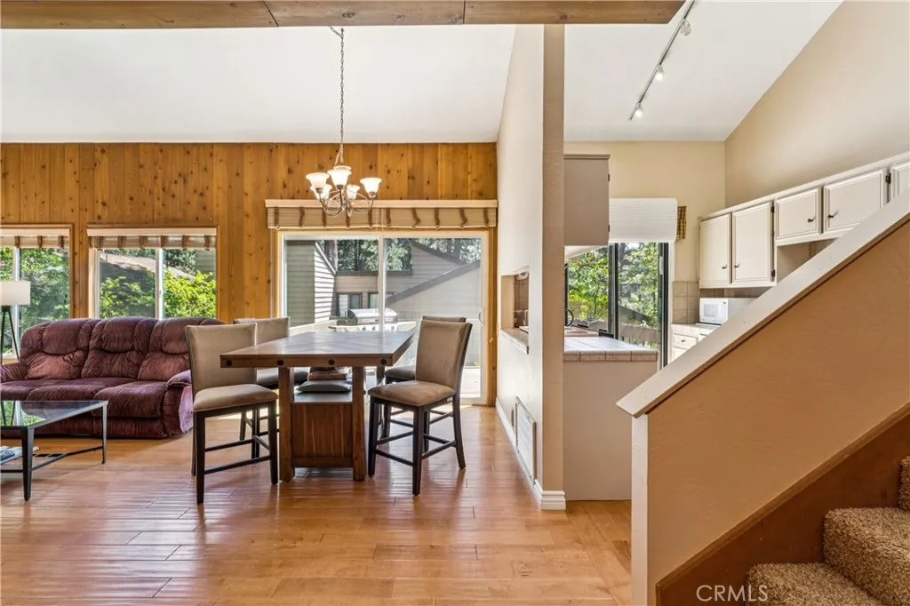 Enter into living room