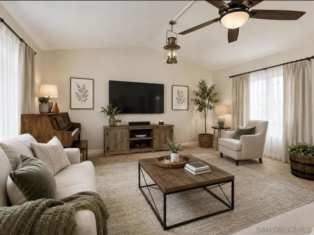 this room has been AI enhanced/decorated