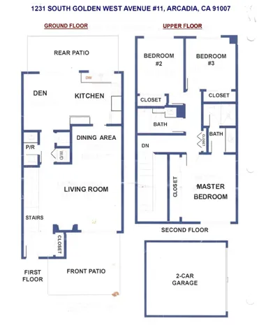1231 S Golden West 11, Arcadia, California 91007
