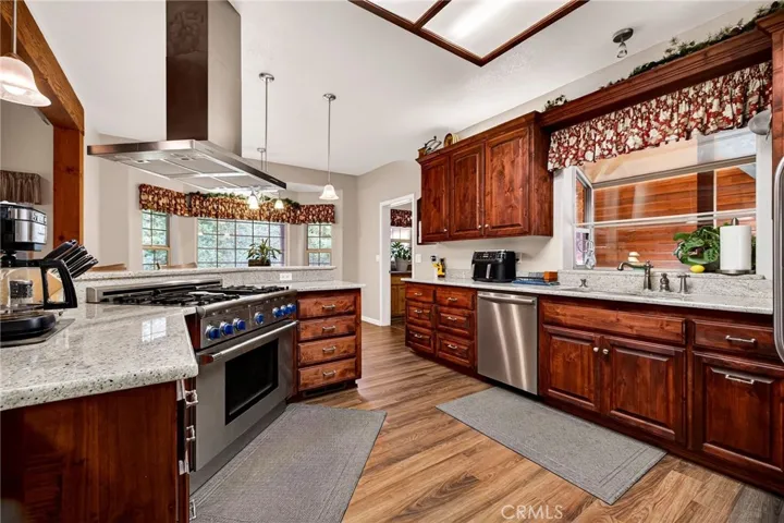 36" 5-Burner Gas Stove/Oven